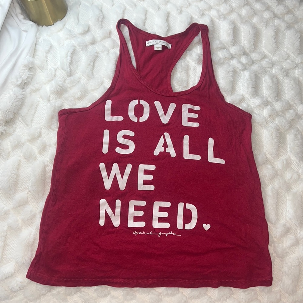 Spiritual gangster love is all we need